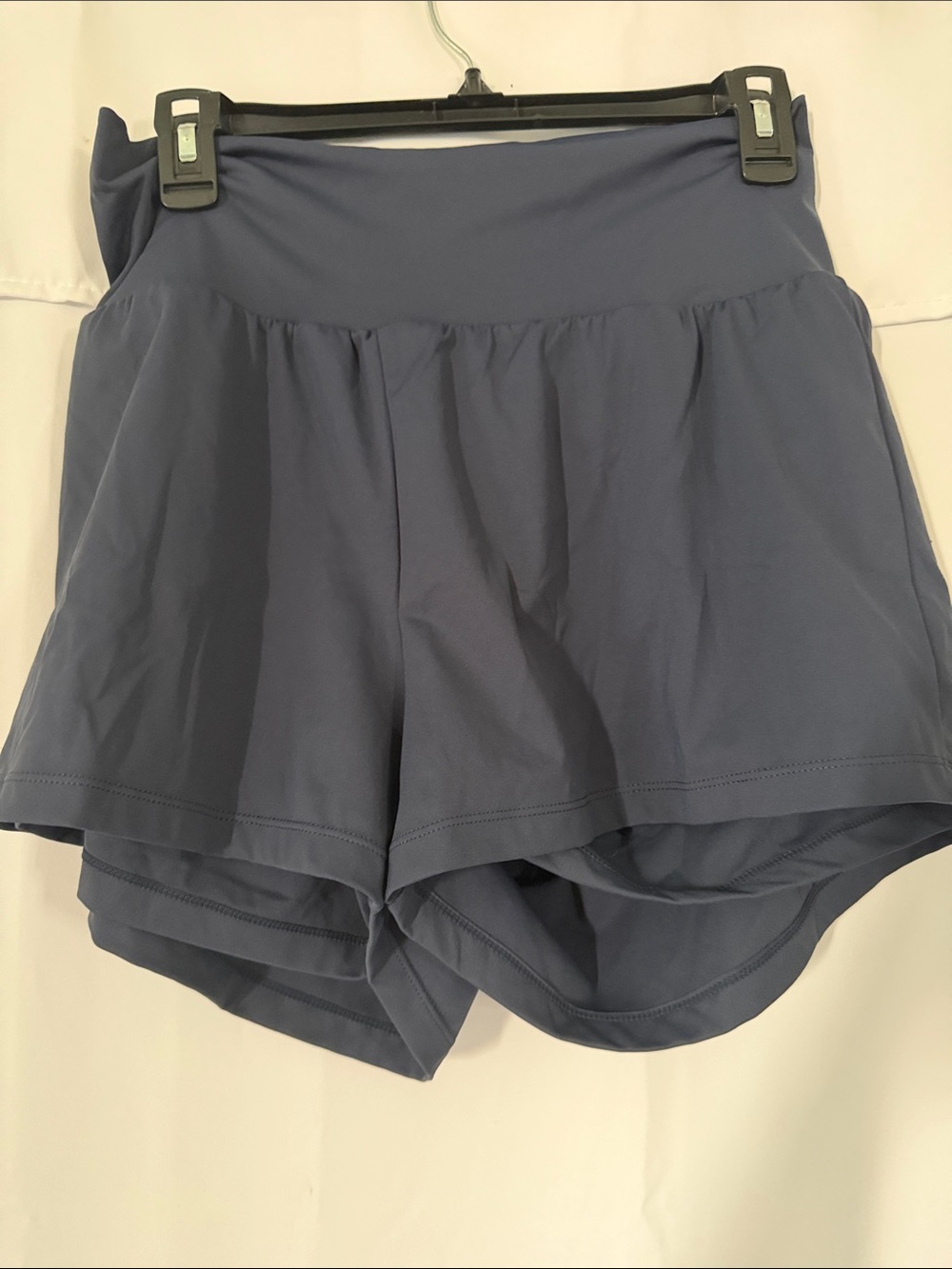 Halara High-Waist Performance Women's Shorts in Navy Blue